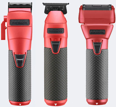BaByliss FX ONE DEEP ORANGE Red Clipper Trimmer Shaver Limited SET - TOOLS ONLY