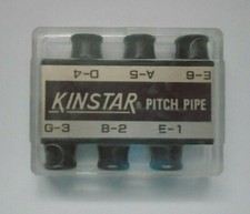 Kinstar Pitch Pipe Brown Gold Plastic 2-1/2 x 2 inches FREE SHIPPING