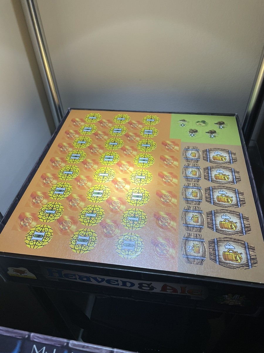 HEAVEN ALE BOARD GAME English EUC and Complete! 2017 OOP Michael