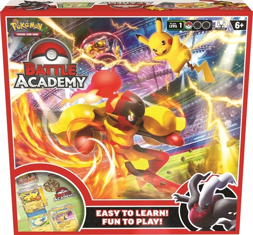 Pokemon TCG 2024 Edition: Battle Academy - Factory Sealed Box - 3 Complete Decks