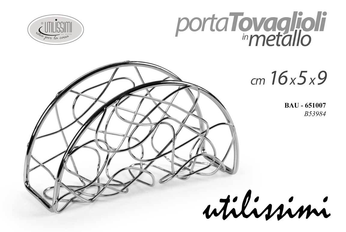 PORTATOVAGLIOLI DA TAVOLA METALLO CASA PIZZERIA RISTORANTE PUB BAR ELEGANTE