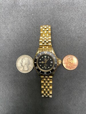 👍 Serviced Tag Heuer 1000 Gold 980.017 Wolf of Wall Street Ladies