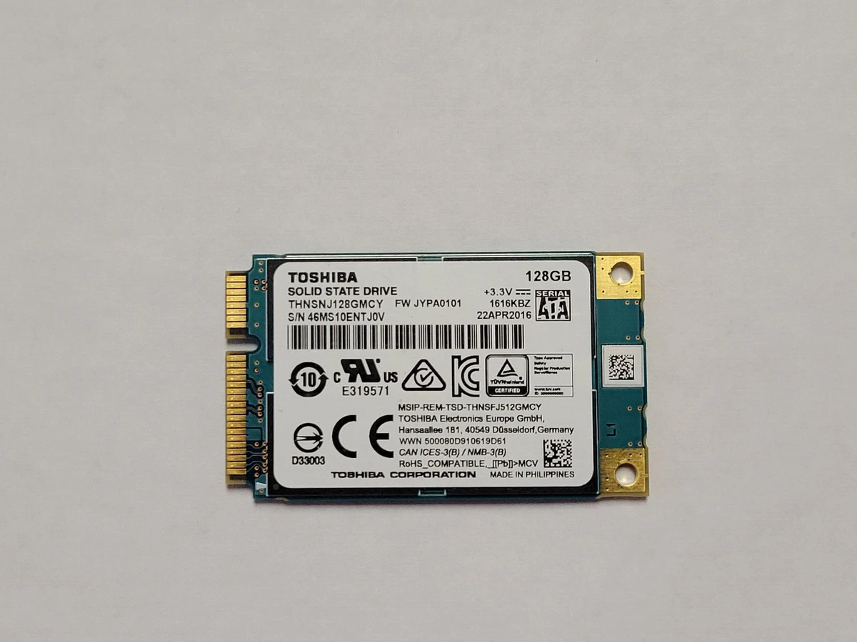 Preços baixos em Toshiba drives de estado sólido de 128 GB 1.8 em