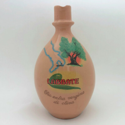 Labbate Olio Extra Vergine di Oliva Vintage Made in Italy 8'' Olive Oil Jar