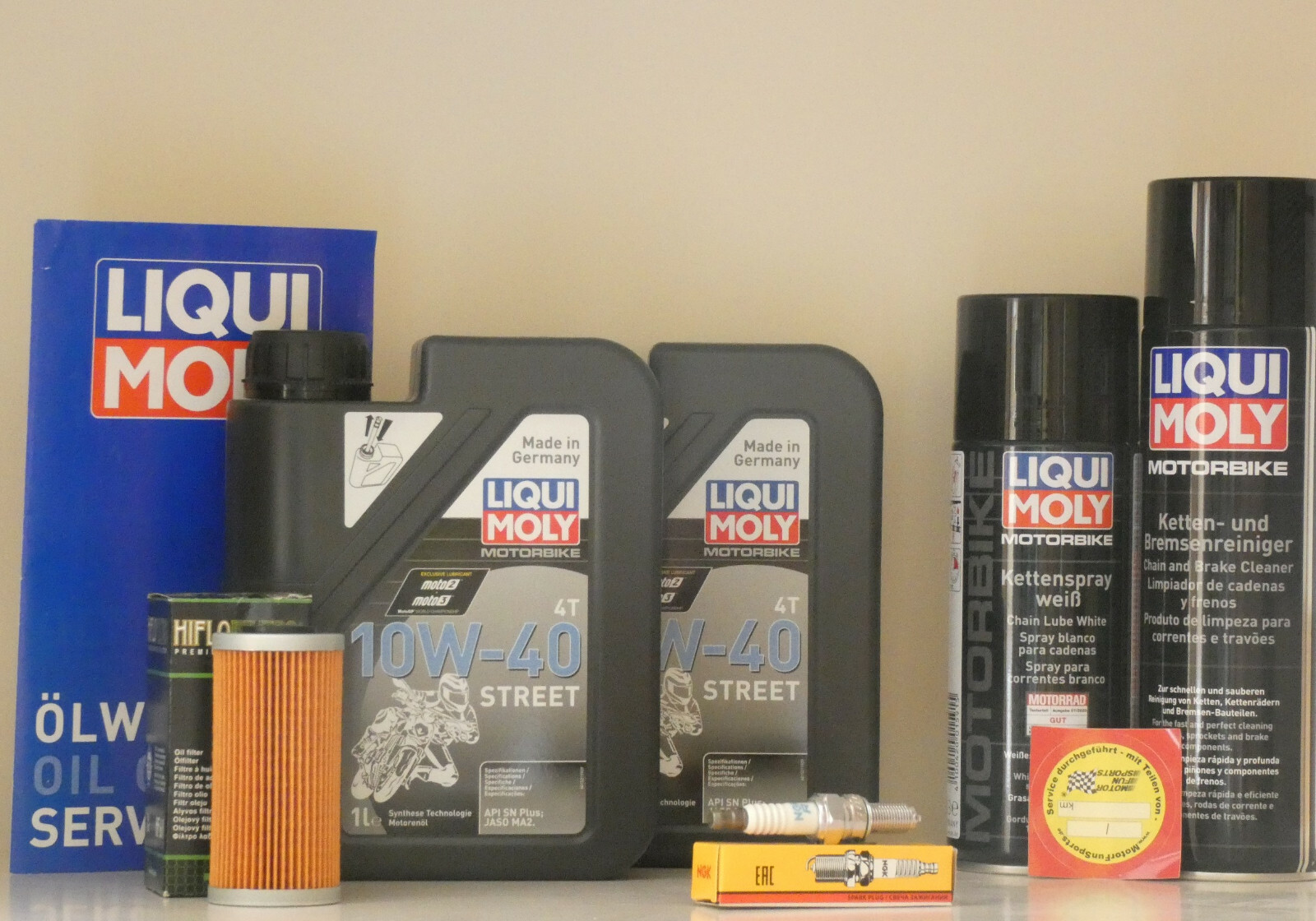 Maintenance Set - Husqvarna Te 511 Ie -Öl Spark Plug Oil Filter Service