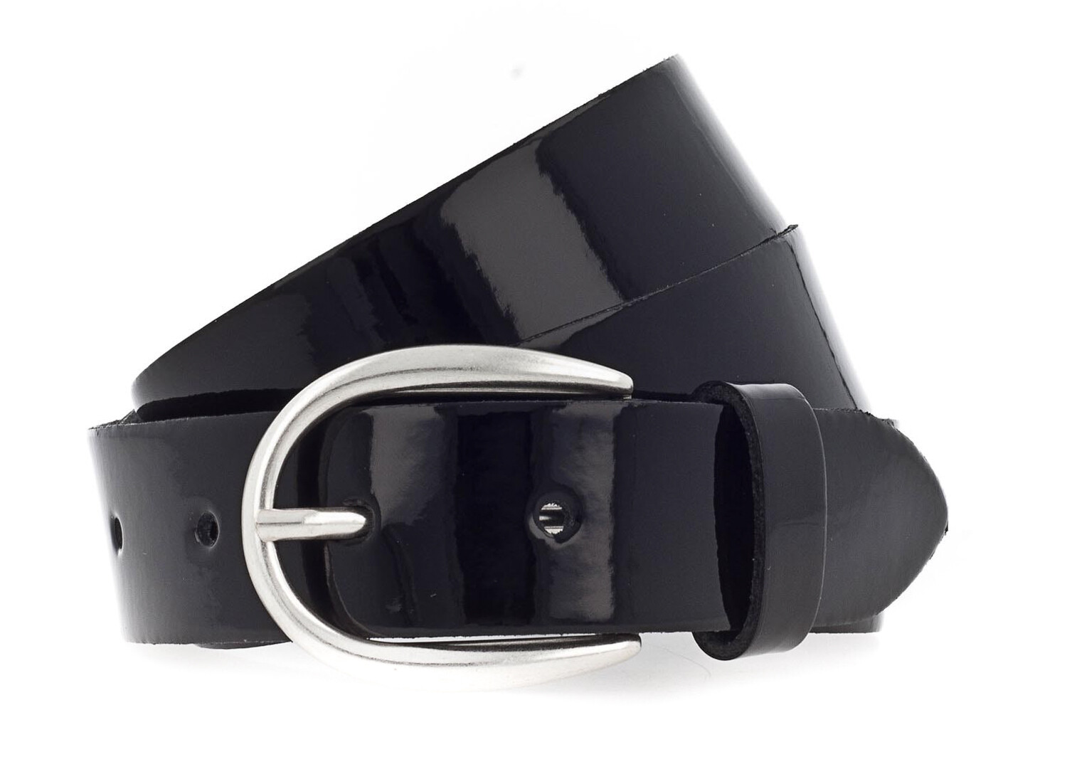 Vanzetti 30mm LackLeather Belt W110 Black