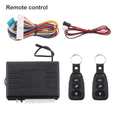 Universal Car Door Lock Vehicle Keyless Entry System Auto Remote Central Kit 12V