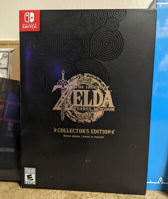 Zelda Tears of the Kingdom Collector's Edition Switch Bundle OLED