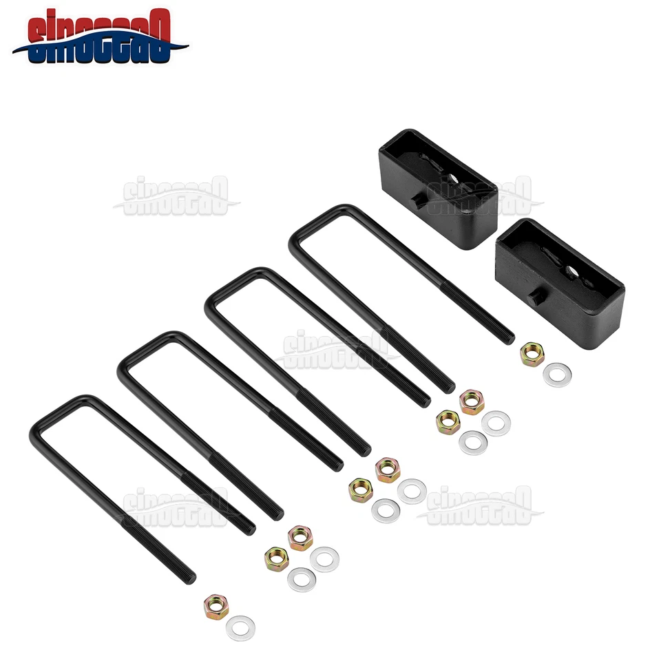 2"Rear Block Leveling Lift Kit For Chevy Suburban 99-17 GMC Yukon - Image 3 of 4