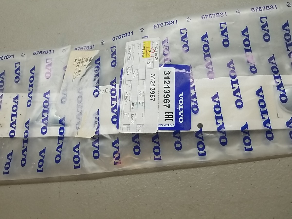 Volvo NEW OEM Genuine V70 XC70 XC90 Rear Chrome Badge Emblem