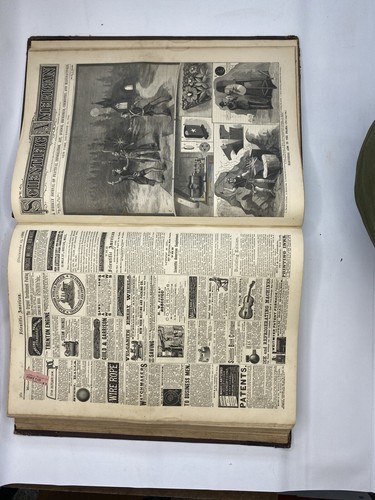 Scientific American Book Illustrated Science & Mechanic Full Year 1888 Vol LVIII - Imagen 12 de 21
