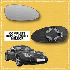 RHS Right side for Porsche Cayman 2005-2009 heated wing door mirror glass