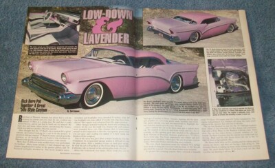 Rick Dore's 1957 Buick Century Custom Vintage Article ''Low-Down & Lavender''