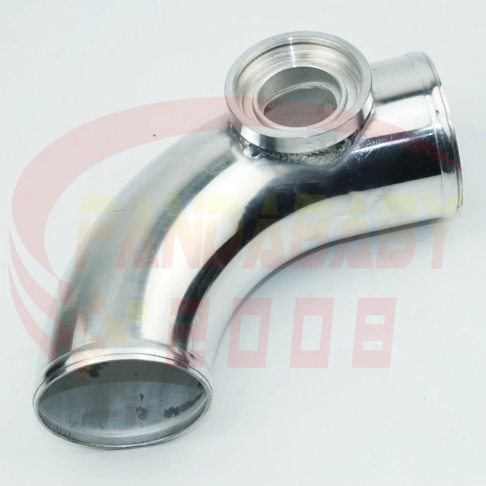 Válvula de soplado 63 mm 2,5" 2,5 pulgadas 2-1/2 tubo brida de 90 grados HKS SSQV SQV BOV Foto 2 de 4