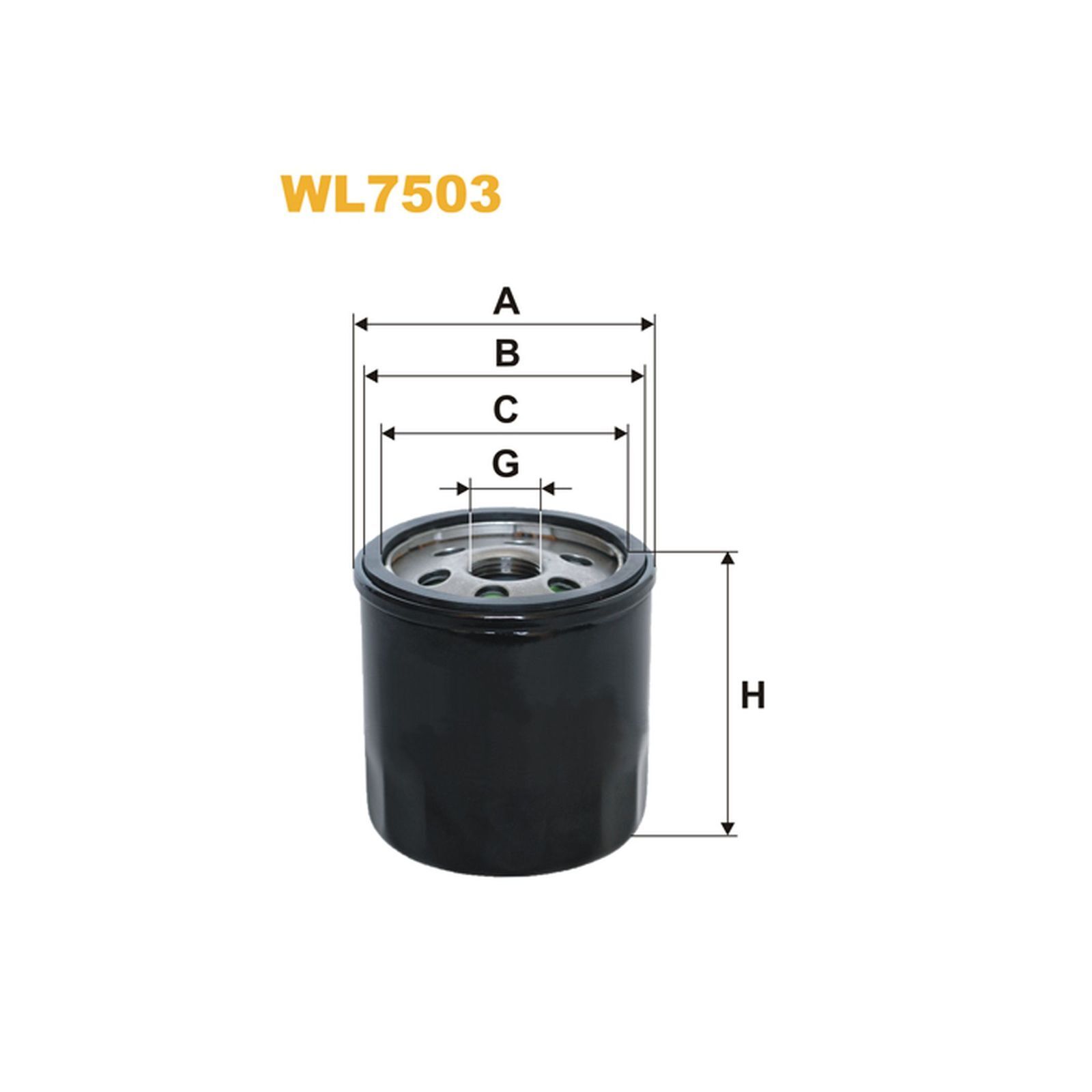 SpinOn Engine Oil Filter For VW Polo 6R 1.2 TSI Genuine WIX eBay