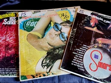 Los Sonor's  "Cumbia Cale" "Agua Amor, Ritmo" "Sentimiento Tropical" 3 Lp's