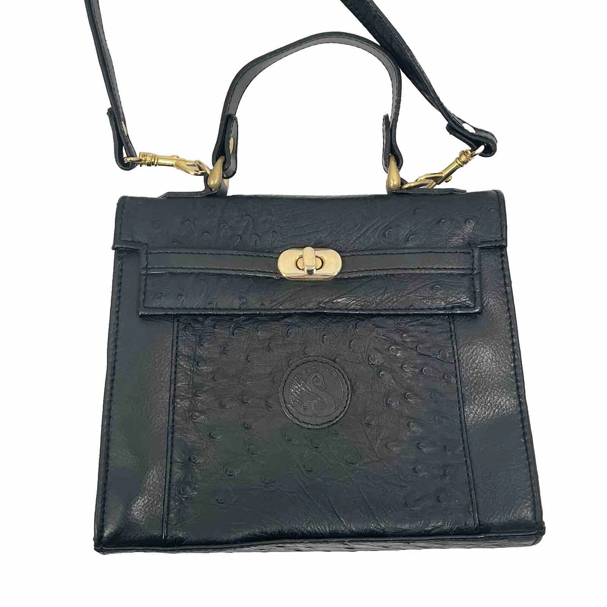 Sac Du Soir Sasha En Daim Noir - Poches Multiples - Chaîne Argentée - NEUF Avec étiquettes