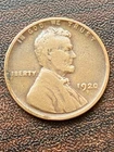 1920 d wheat cent a very fine coin ..plus 2 surprises