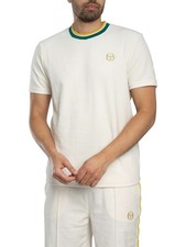Sergio Tacchini Men's Monte Velour T-Shirt, White