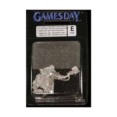 GW 40k Space Marines Space Wolves Wolfpriest (2003 Gamesday) Pack New