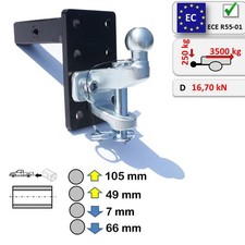 Heavy Duty Einschub mit Zugmaul und Kugelkopf für Mercedes G-Class I 1990–2018 Heavy Duty Einschub mit Zugmaul und Kugelkopf für Mercedes G-Class I 1990–2018