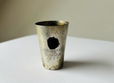 alter ADAC Becher Saalburgfahrt Gau 3a, 1933, 830er Silber, 18g
