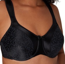 NWT 42 Bali Minimizer Bra Satin Tracings UW Satin SZ: 42D Full Coverage DF3562
