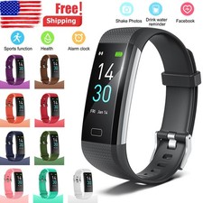 Fitness Activity Tracker Heart Rate Blood Pressure Sport For NEW Smart Watch USA