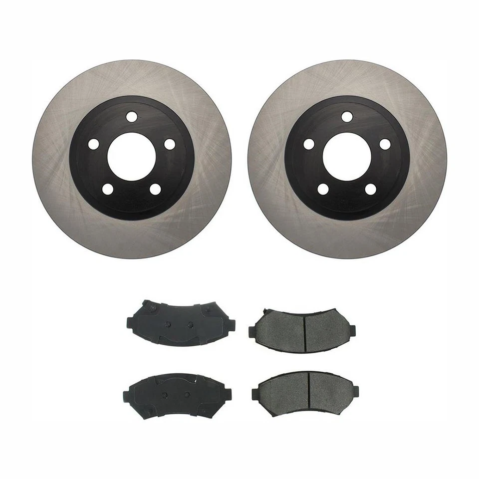 Pastillas de freno delanteras y rotores para Buick Park Avenue 2000 2001 2002 2003 2004 2005 Foto 2 de 4