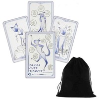 Bleu Cat Tarotkarten Deck Handbuch Schiffer Publishing Beth Seilonen Mit Tasche