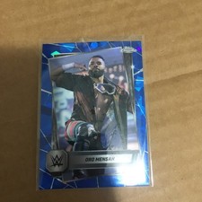 2025 Topps Chrome WWE Sapphire Edition - Oro Mensah #90