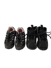 Nike Air Torch 6C Black Jordan True Flight 7C Suede Athletic Sneaker Shoes Baby