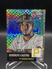 Rodolfo Castro 2022 Topps Chrome Platinum Anniversary RC X-Fractor #365- Pirates