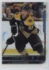2018-19 Upper Deck Young Guns Clear Cut Urho Vaakanainen #468 e9u