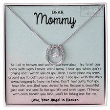 Baby Angel for Mom Necklace Loss of Baby Miscarriage Mommy Remembrance