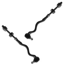 Front Inner/Outer Tie Rod End Assembly Pair Set for BMW E36