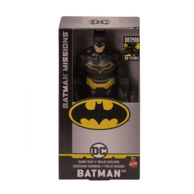 DC Comics Batman Missions Batman Basic Action Figure (Dark Suit)