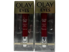 (2) Olay Eyes For Depuffing Eye Roller For EYE BAGS 0.2 oz 6 mL NEW!