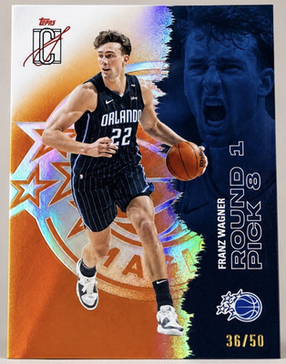 Topps Signature Series Franz Wagner Orange SP /50 Magic