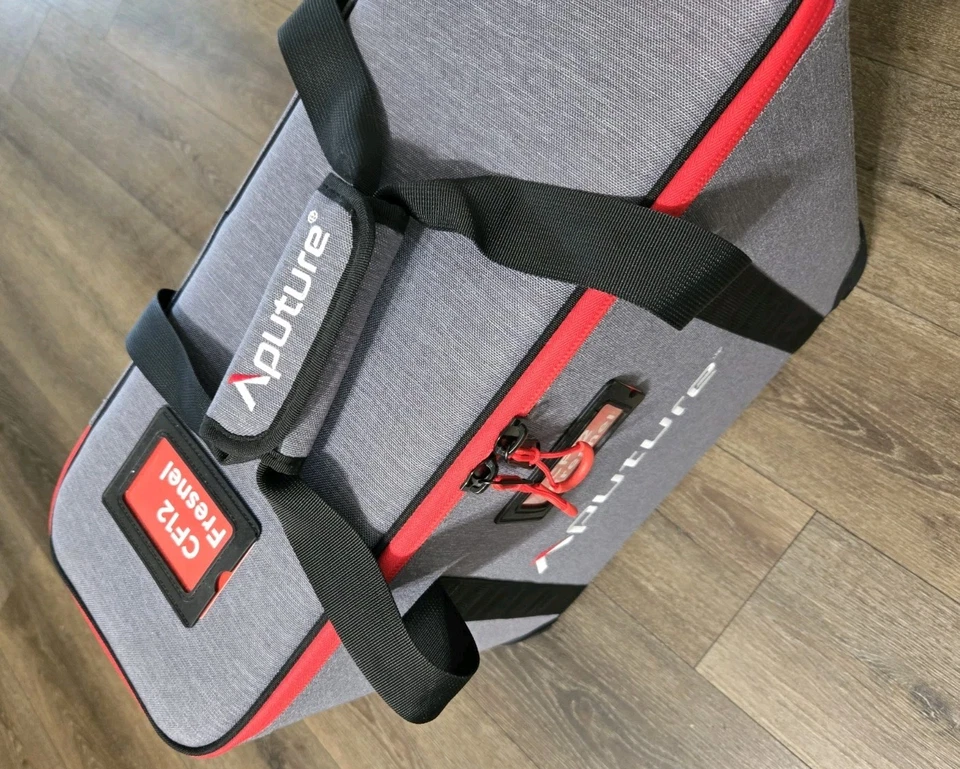 Estuche Oficial Aputure CF12 Bowens con Acolchado Ajustable Equipo Profesional Foto 3 de 4