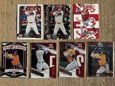 Dylan Crews 7 Card Lot - LSU Tigers & Washington Nationals Includes Rookie Cards