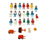 Vintage 1970s Playmobil Figures and Accessories Lot of 20