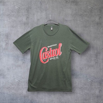 Castrol Wakefield Retro Morot Oil Nwot  Registered Logo Unisex T-Shirt 436