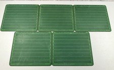 Vintage 5 Super Slate Green Student Homeschool Chalkboard World Research 11X13