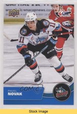 2021-22 Upper Deck CHL Blue Pavel Novak #162 READ y0i