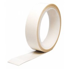 Double-Sided Foam Tape, 1 in W, 36 yd L, 1/32 in, Polyester Foam, Double-Sided