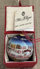 Rare The Plaza Hotel Limited Edition 2000 Hand Painted Kathy Jacobsen Ornament Rare The Plaza Hotel Limited Edition 2000 Hand Painted Kathy Jacobsen Ornament