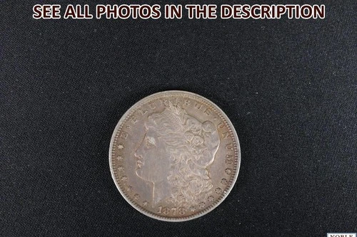 NobleSpirit (JL) Desirable 1878 Morgan Silver Dollar AU About Uncirculated