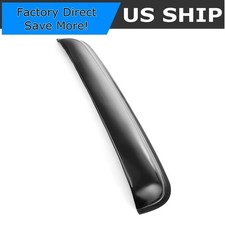 Rain Guard Moonroof Visor Reduces Wind Noise Black Plastic Windows Kit