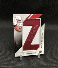 2015 UD Football Trey Flowers LETTERMEN RPA /25 Z PATCH AUTO SSP RC (25/25) 🐗